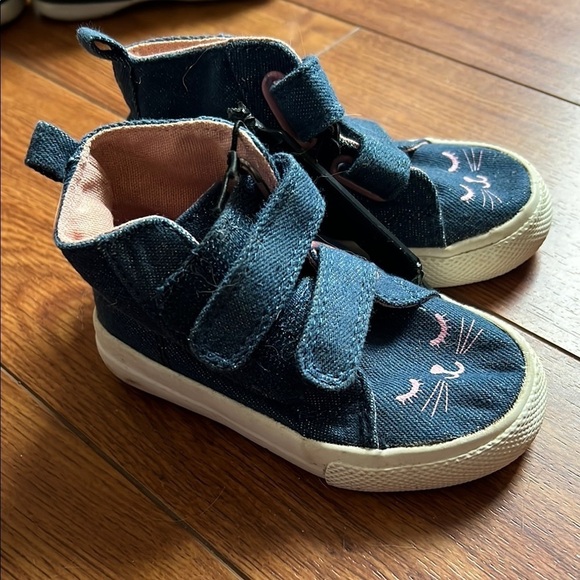 George Other - Kids Denim High-Top Sneakers
